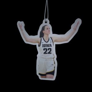 Caitlyn Clark Custom Car Air Freshener | Fresh Aura Merch | New Car Scent